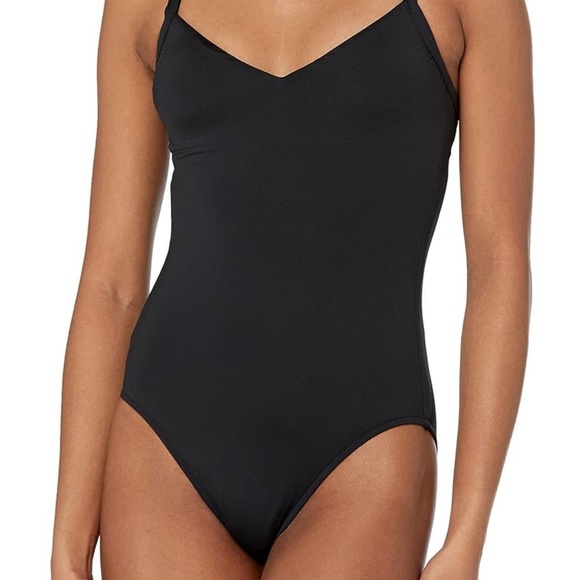 SEAFOLLY Eco Collective Black One Piece Swimsuit- Size 14 - Picture 1 of 16